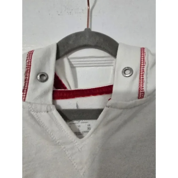 Disney Girls Sweater Size Large White Long Sleeve Hooded Casual Disney‎ Land - Picture 5 of 8